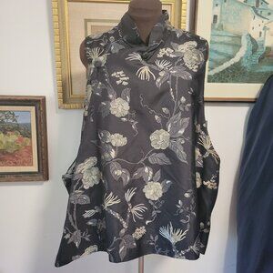 Eskandar Limited Edition Asian Style Vest Over Top